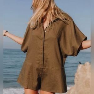 Linen Romper